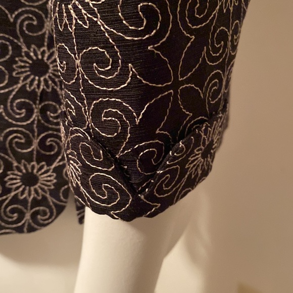 Silkland Blazer Size S 100% Silk Dry Clean Exc Shape - Picture 5 of 9